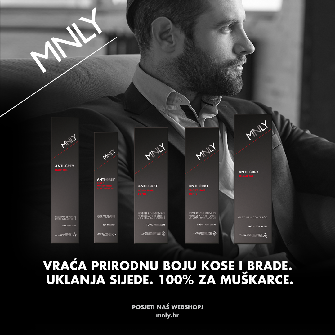 Kolekcija protiv sijedih sastoji se od šampona i gela za trenutno prekrivanje sijedih, te od tonika i hidratantne kreme poslije brijanja s ''anti-grey'' molekulama, koje zaustavljaju sijeđenje i postepeno vraćaju prirodni pigment kosi i bradi.